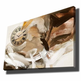 Wallity Reloj de pared decorativo de lienzo 70100CS-045